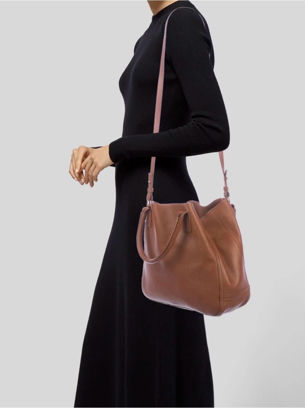 🤎 SHINOLA DETROIT RUNWELL TAN LEATHER TOTE! - Picture 3 of 14